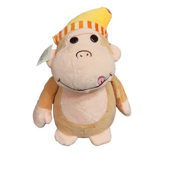 Banana-hat-monkey-doll-1