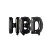 بادکنک اچ بی دی HBD مشکی 16 اینچ
