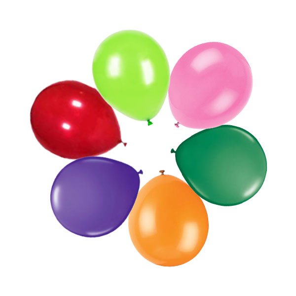 ۶-inch-colored-balloons,-100-pieces