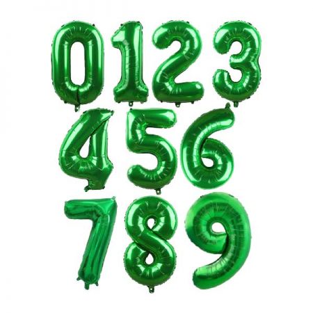 بادکنک فویلی سبز تیره (32 اینچ)