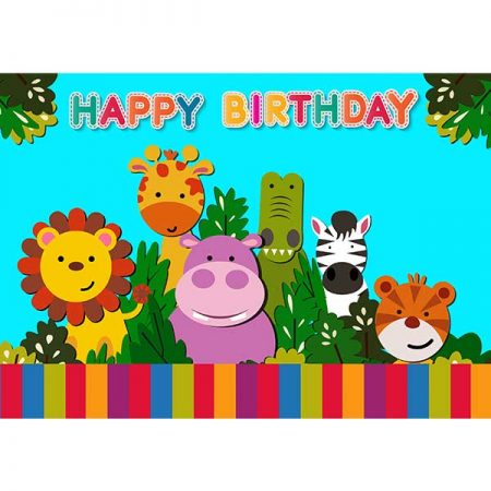 بنر حیوانات happy birthday